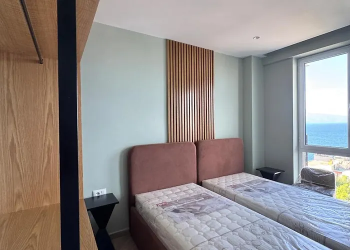 Two Bedroom Modern Seaview Apartment Sarande